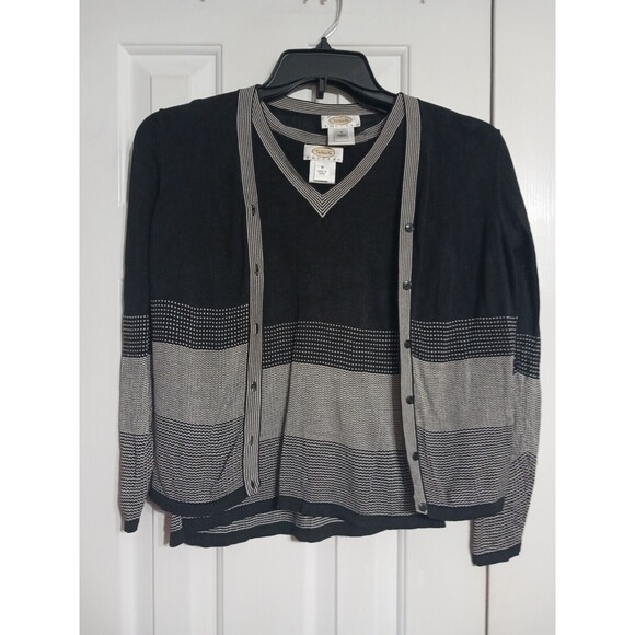 Women's Talbots Petites Tank And Cardigan Size S - Picture 1 of 5